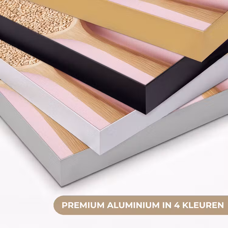 Art Frame - Ingrediënten - Lepels - Hout - Roze — 2