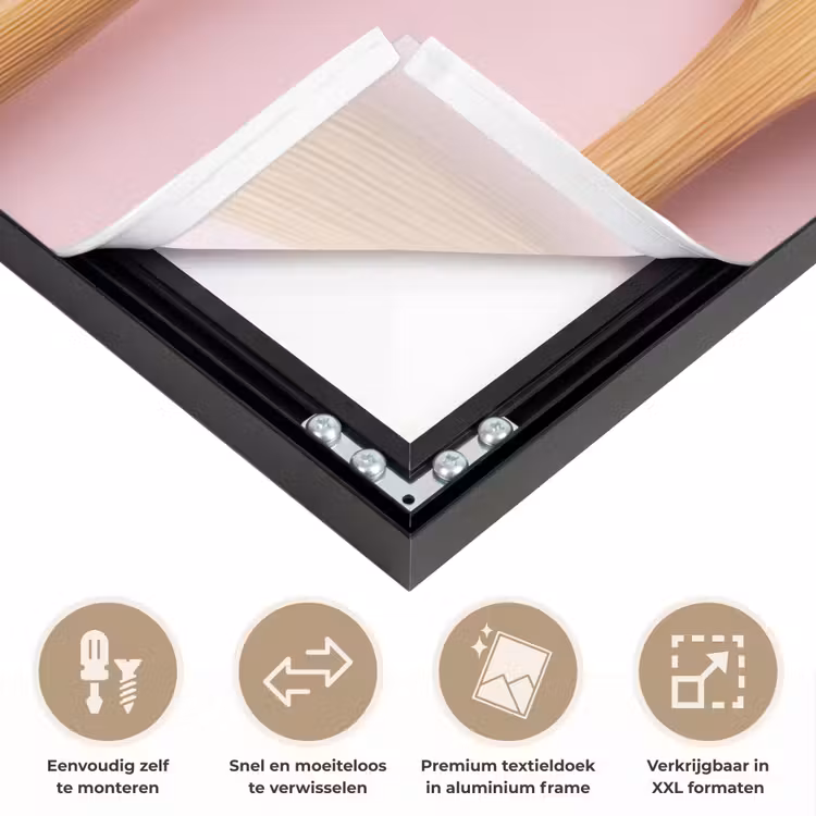 Art Frame - Ingrediënten - Lepels - Hout - Roze — 4