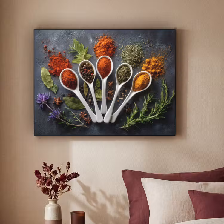 Art Frame - Lepels - Wit - Poeder - Kruiden — 3