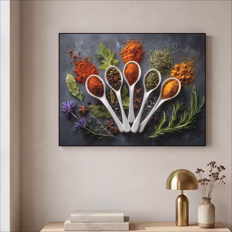 Art Frame - Lepels - Wit - Poeder - Kruiden — 5