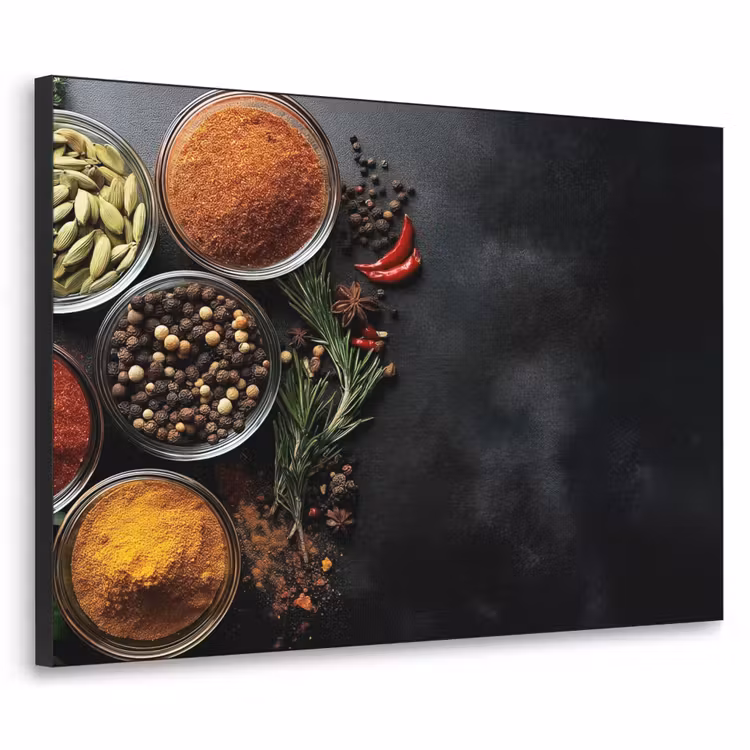 Art Frame - Glazen - Bakjes - Blaadjes - Kruiden — 1