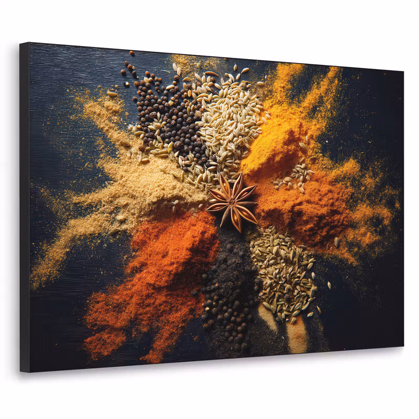 Art Frame - Specerijen - Explosie - Oranje — 1