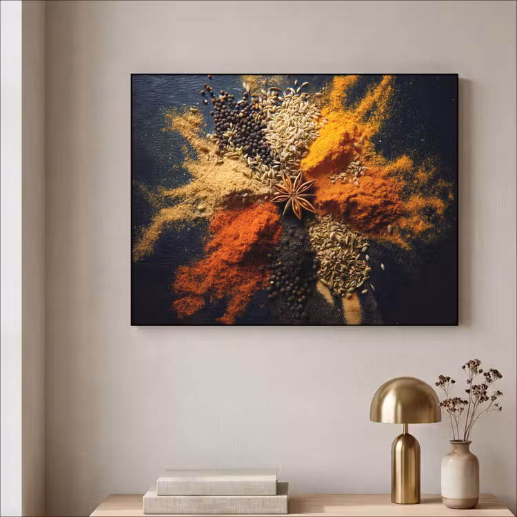 Art Frame - Specerijen - Explosie - Oranje — 5