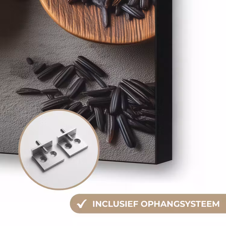 Art Frame - Houten - Lepels - Rijst - Zaden — 6