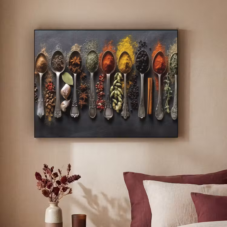 Art Frame - Lepels - Specerijen - Kaneel - Chili — 3