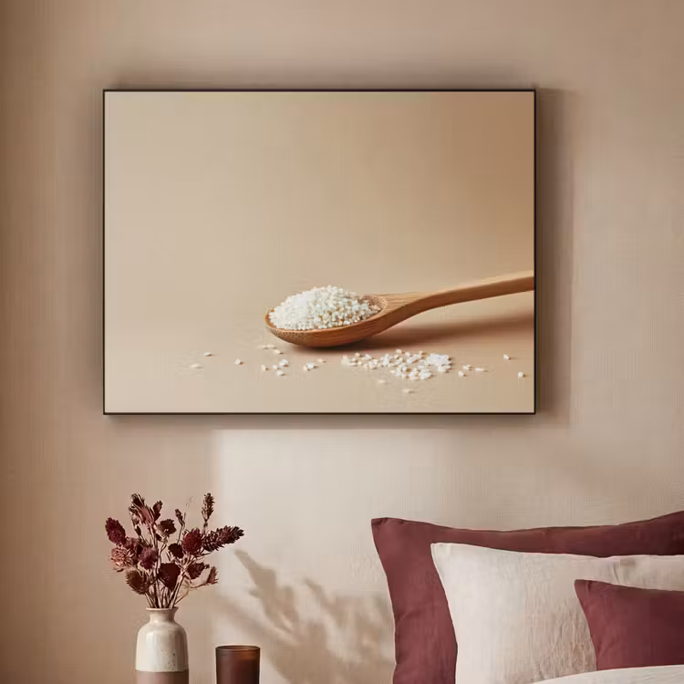 Art Frame - Lepel - Rijst - Hout - Beige — 3