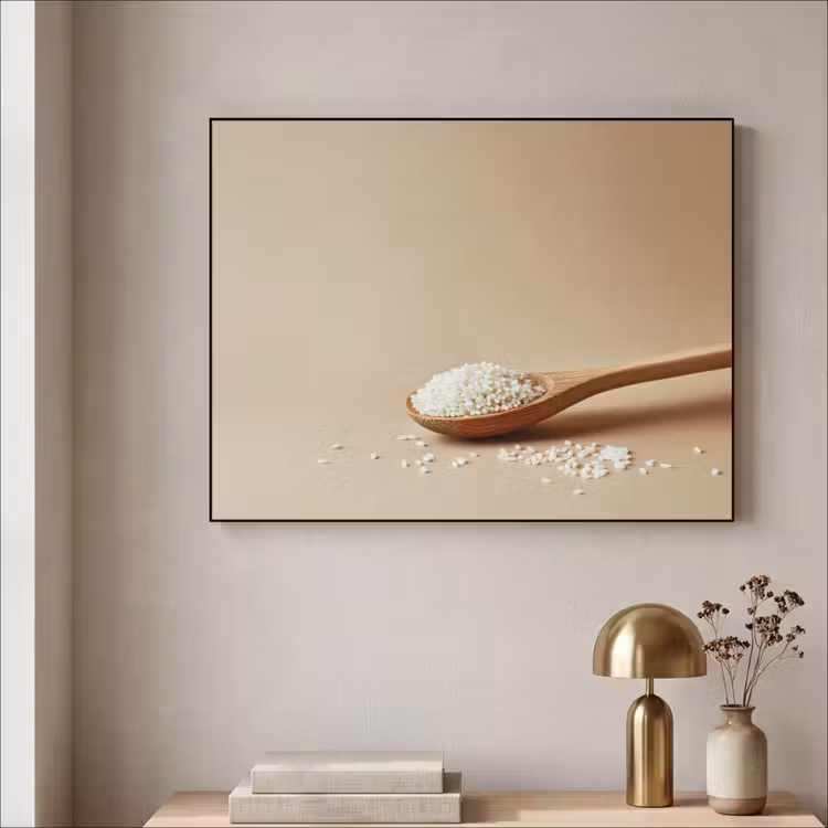 Art Frame - Lepel - Rijst - Hout - Beige — 5