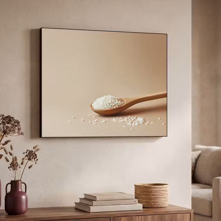 Art Frame - Lepel - Rijst - Hout - Beige — 7