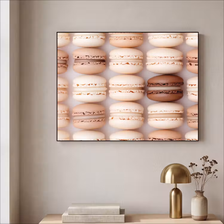 Art Frame - Macarons - Beige - Bruin — 5