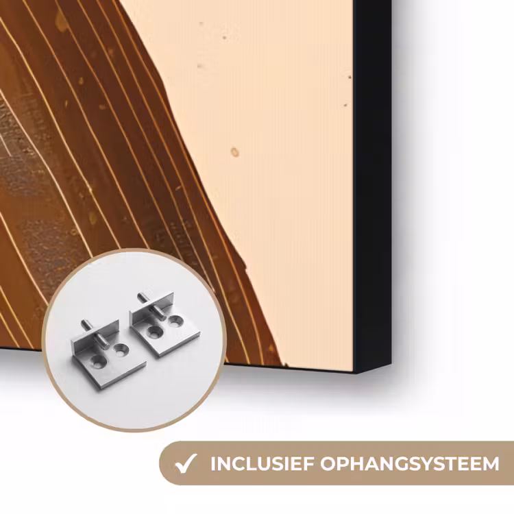 Art Frame - Illustratie - Mokken - Proosten - Bruin — 6
