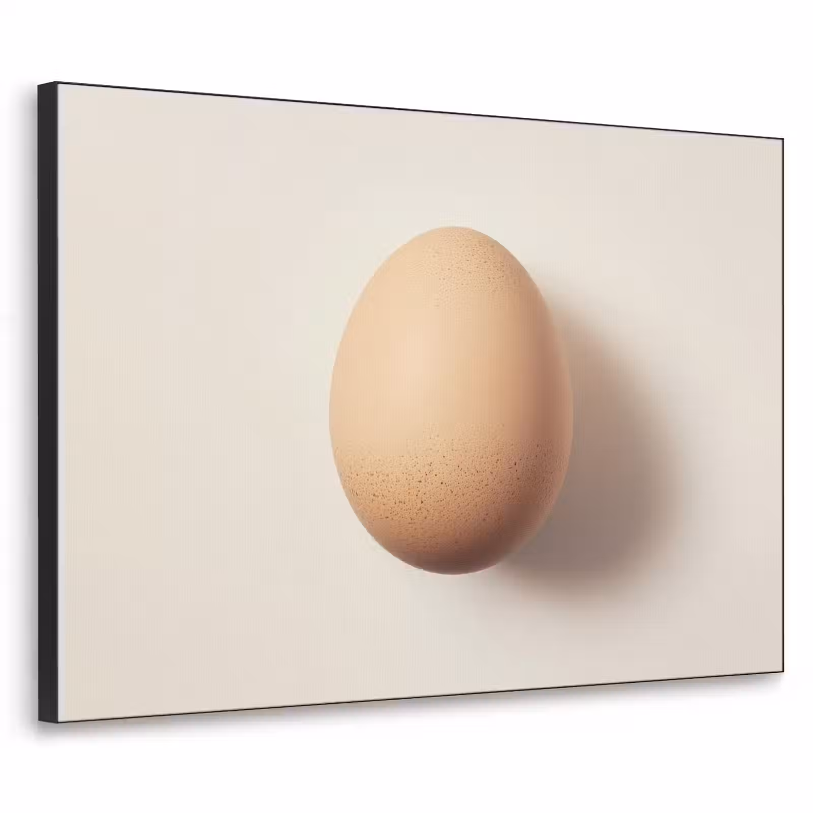 Art Frame - Ei - Beige - Ovaal - Egaal — 1