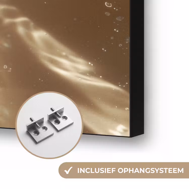 Art Frame - Kokosnoot - Water - Beige - Spetters — 6