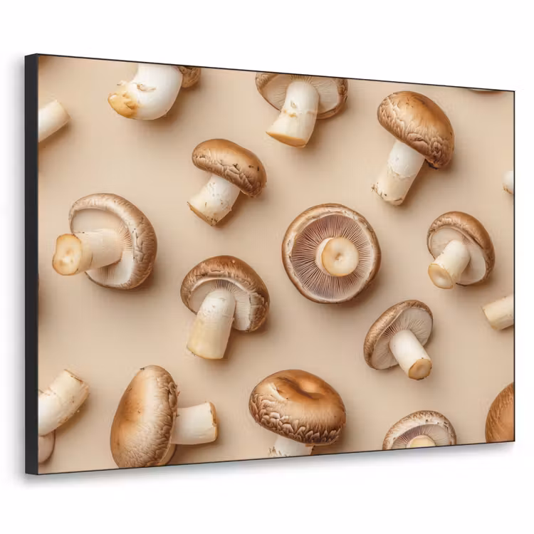 Art Frame - Kastanje Champignons - Beige — 1