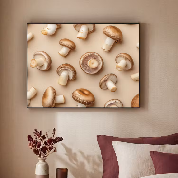 Art Frame - Kastanje Champignons - Beige — 3