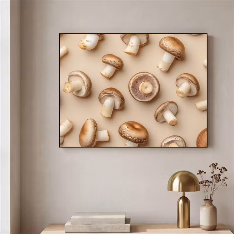 Art Frame - Kastanje Champignons - Beige — 5