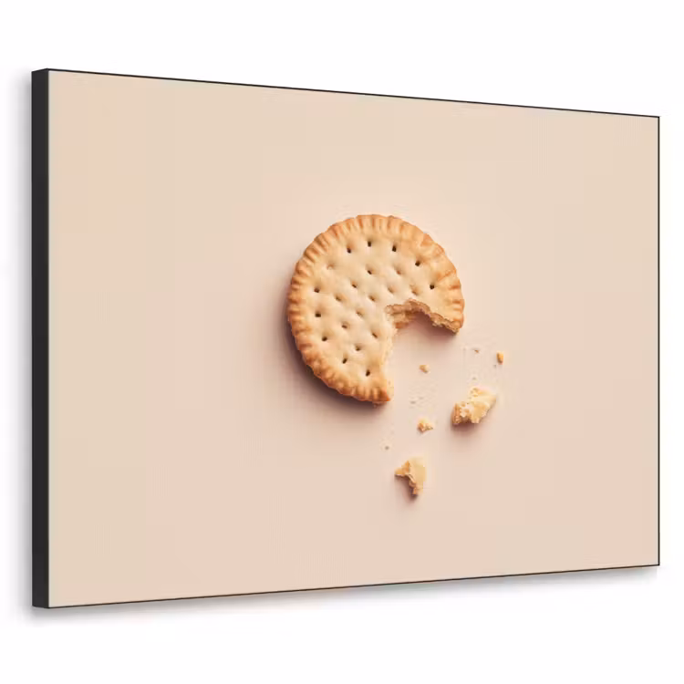 Art Frame - Koekje - Kruimels - beige — 1