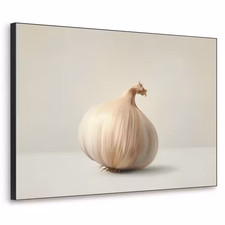 Art Frame - Knoflook - Natuurlijk - Beige — 1