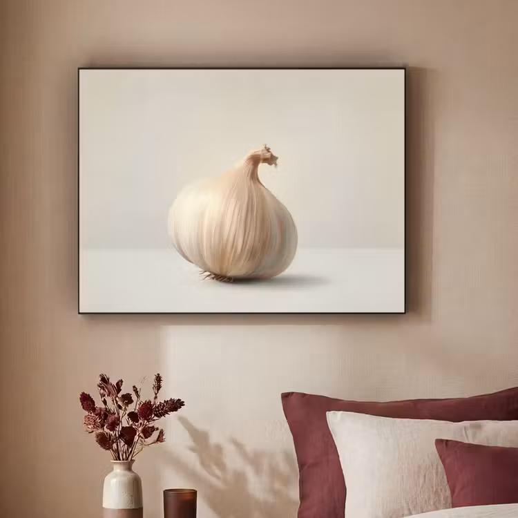 Art Frame - Knoflook - Natuurlijk - Beige — 3