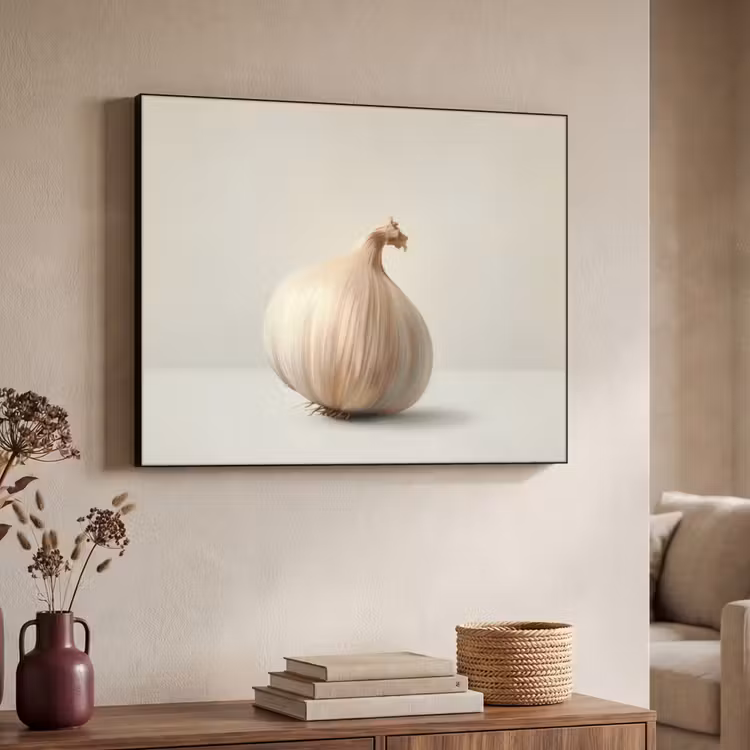 Art Frame - Knoflook - Natuurlijk - Beige — 7