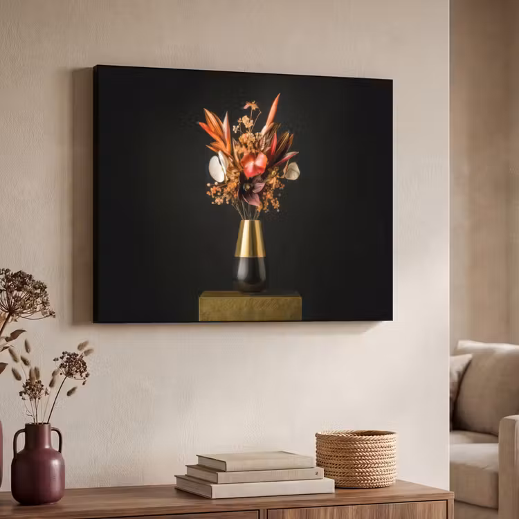 Art Frame - Exotisch - Boeket - Vaas - Goud — 7