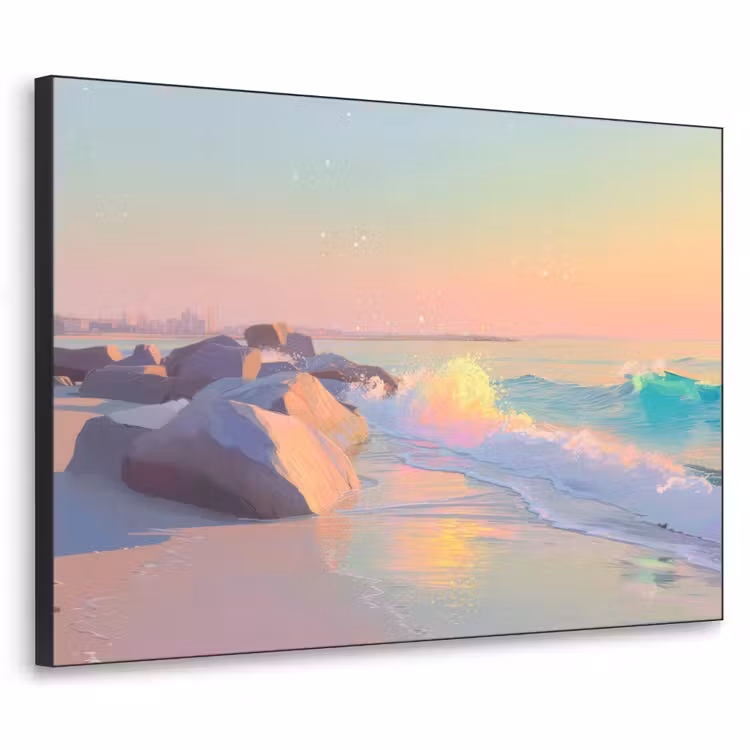 Art Frame - Zomerlicht - Strand - Fonkelende accenten — 1