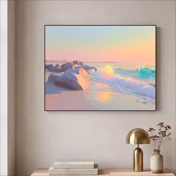 Art Frame - Zomerlicht - Strand - Fonkelende accenten — 5