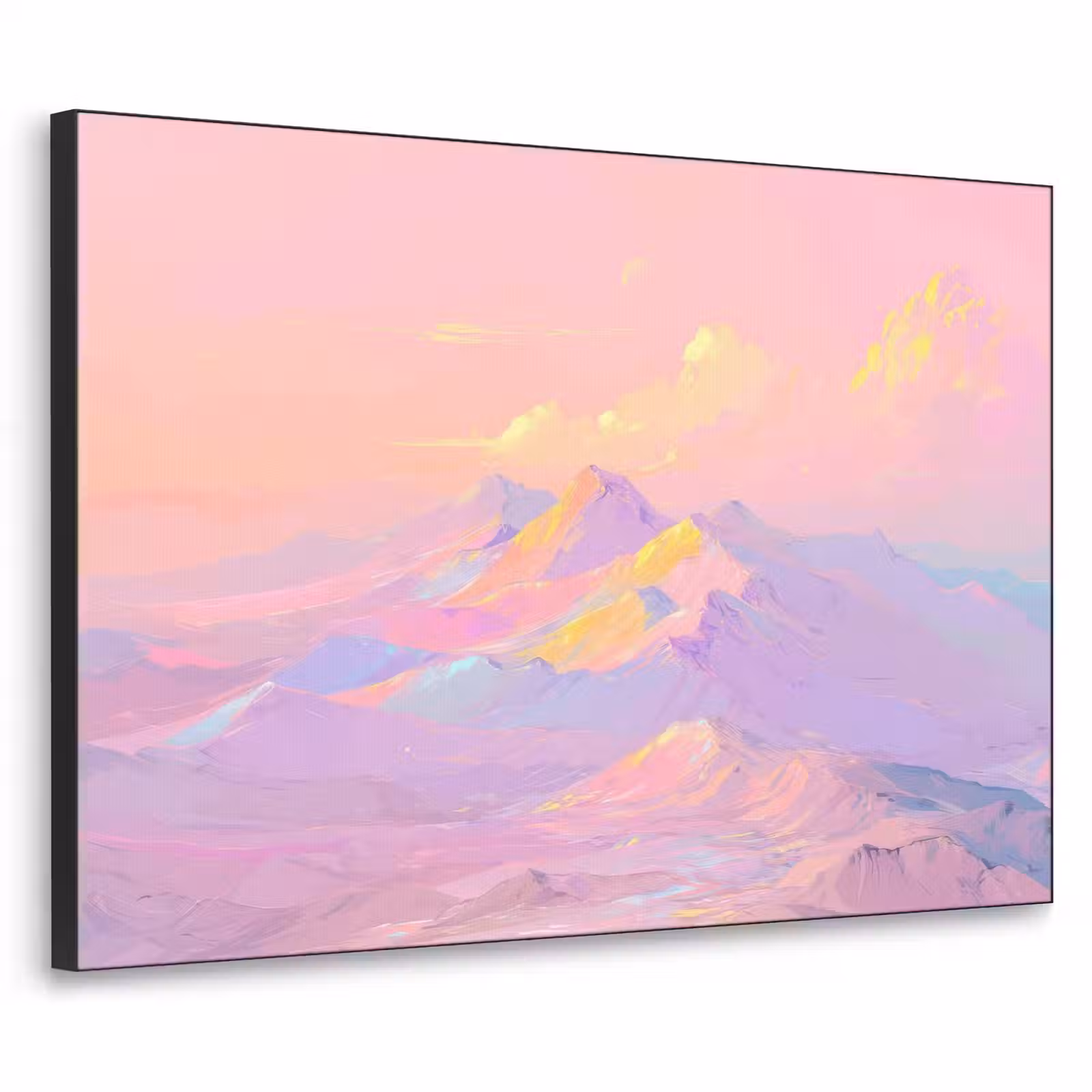 Art Frame - Bergtoppen - Wolken - Dromerig — 1