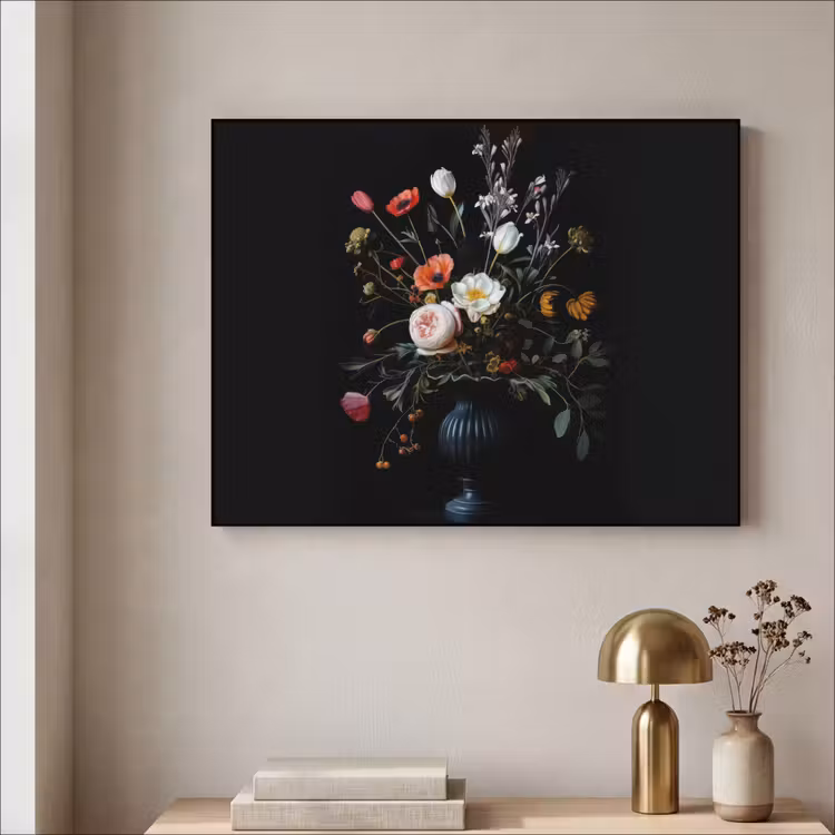 Art Frame - Bloemstuk - Vaas - Zwart — 5