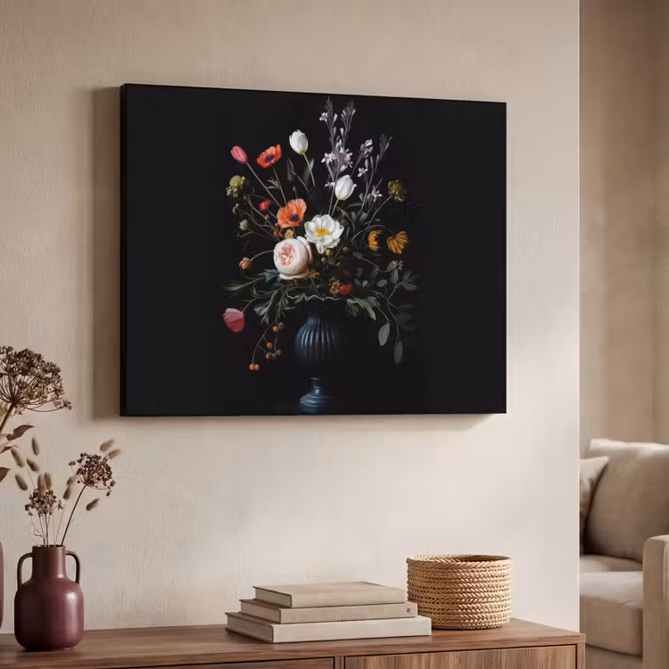 Art Frame - Bloemstuk - Vaas - Zwart — 7