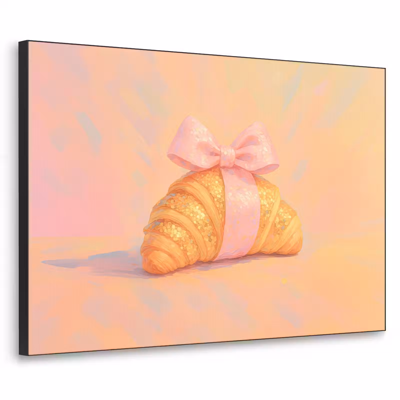 Art Frame - Croissant - Strik - Roze — 1