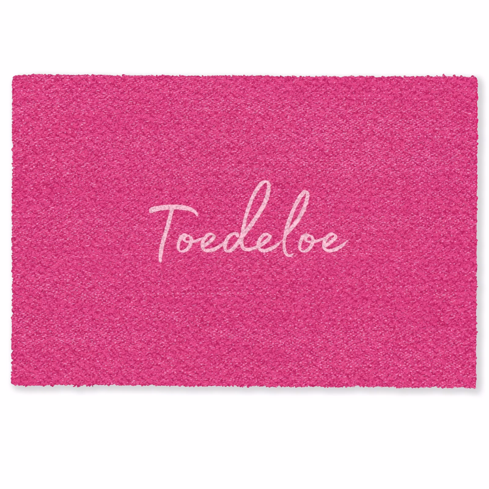 Deurmat - Toedeloe - Roze — 1