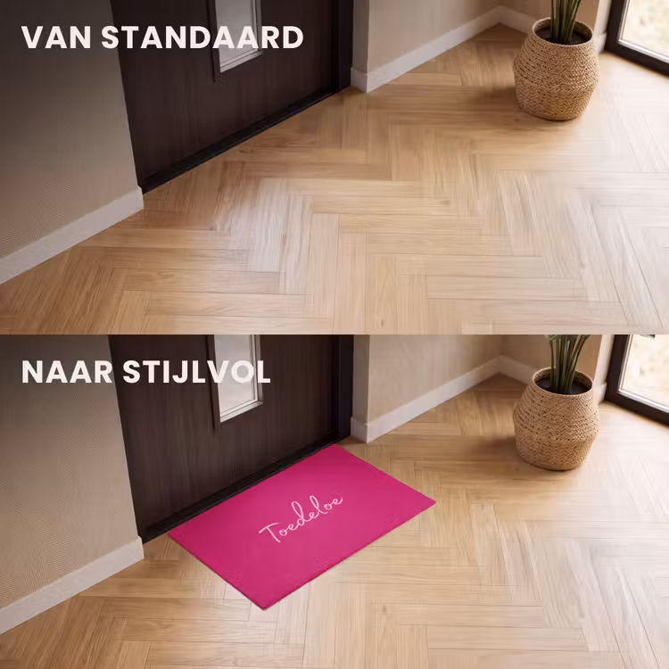 Deurmat - Toedeloe - Roze — 3