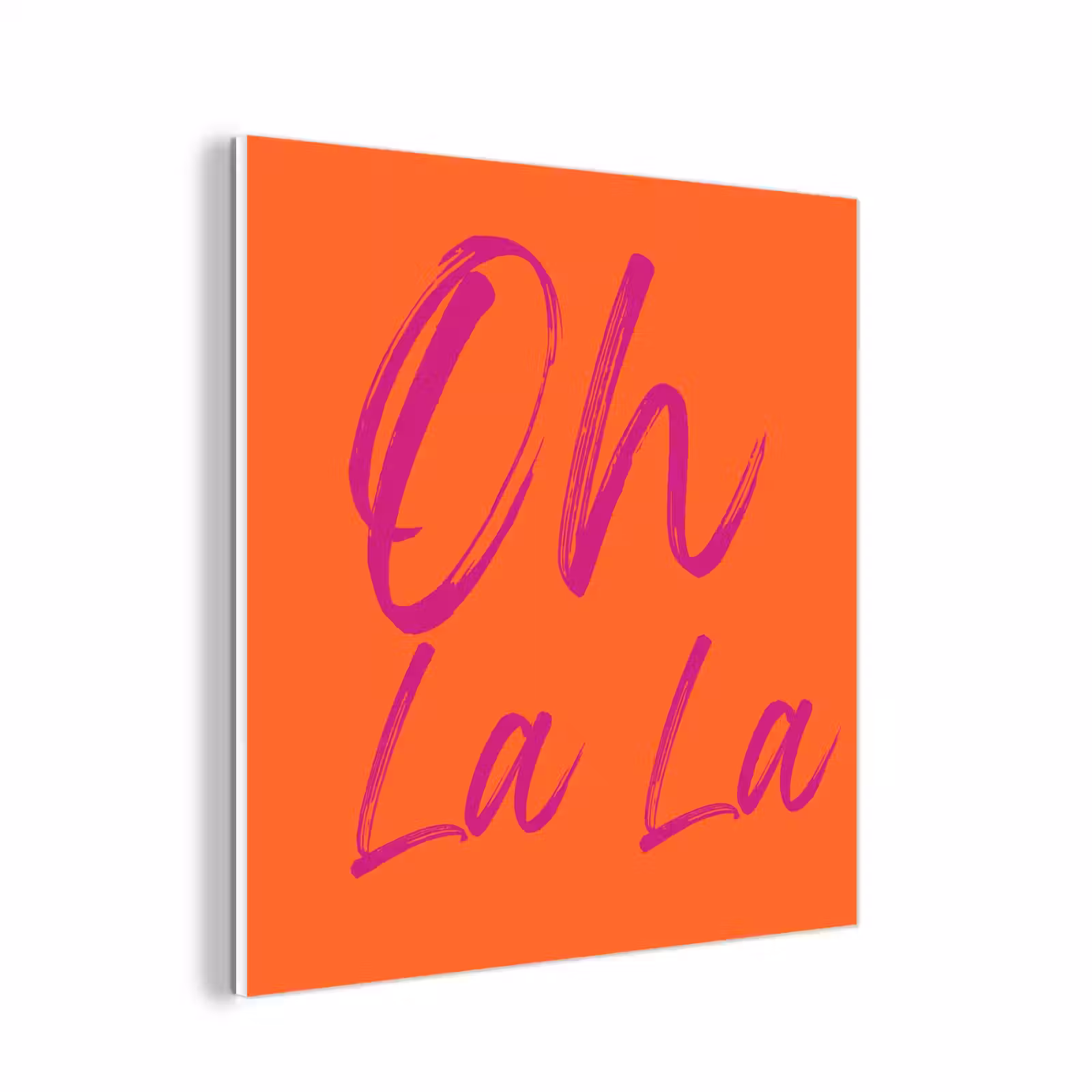 Forex - Oh la la - Oranje - Roze - Grafisch — 1