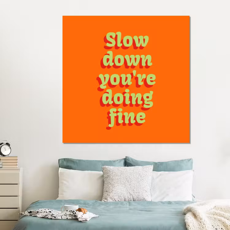 Forex - Oranje - Slow down you're doing fine - Retro — 2