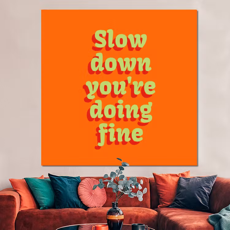 Forex - Oranje - Slow down you're doing fine - Retro — 3