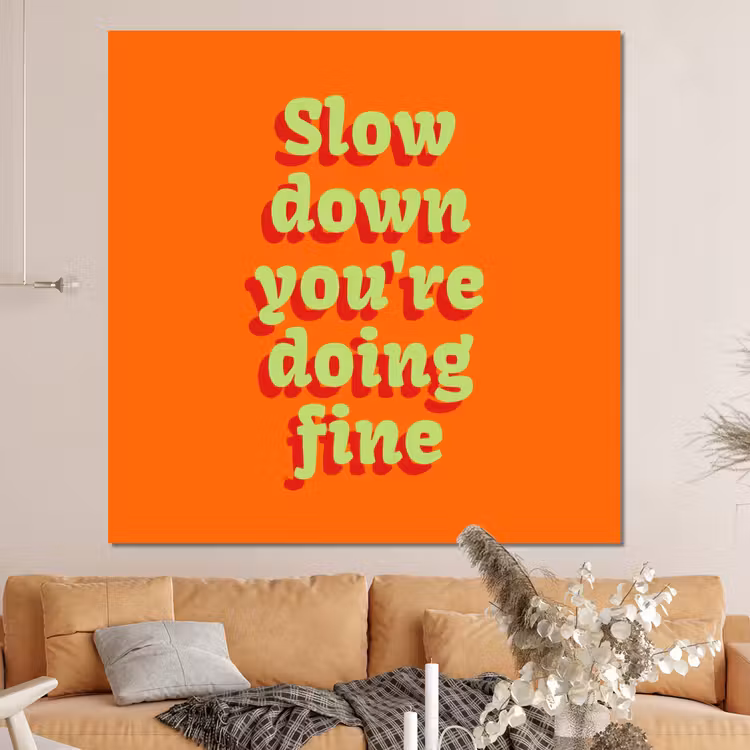 Forex - Oranje - Slow down you're doing fine - Retro — 4