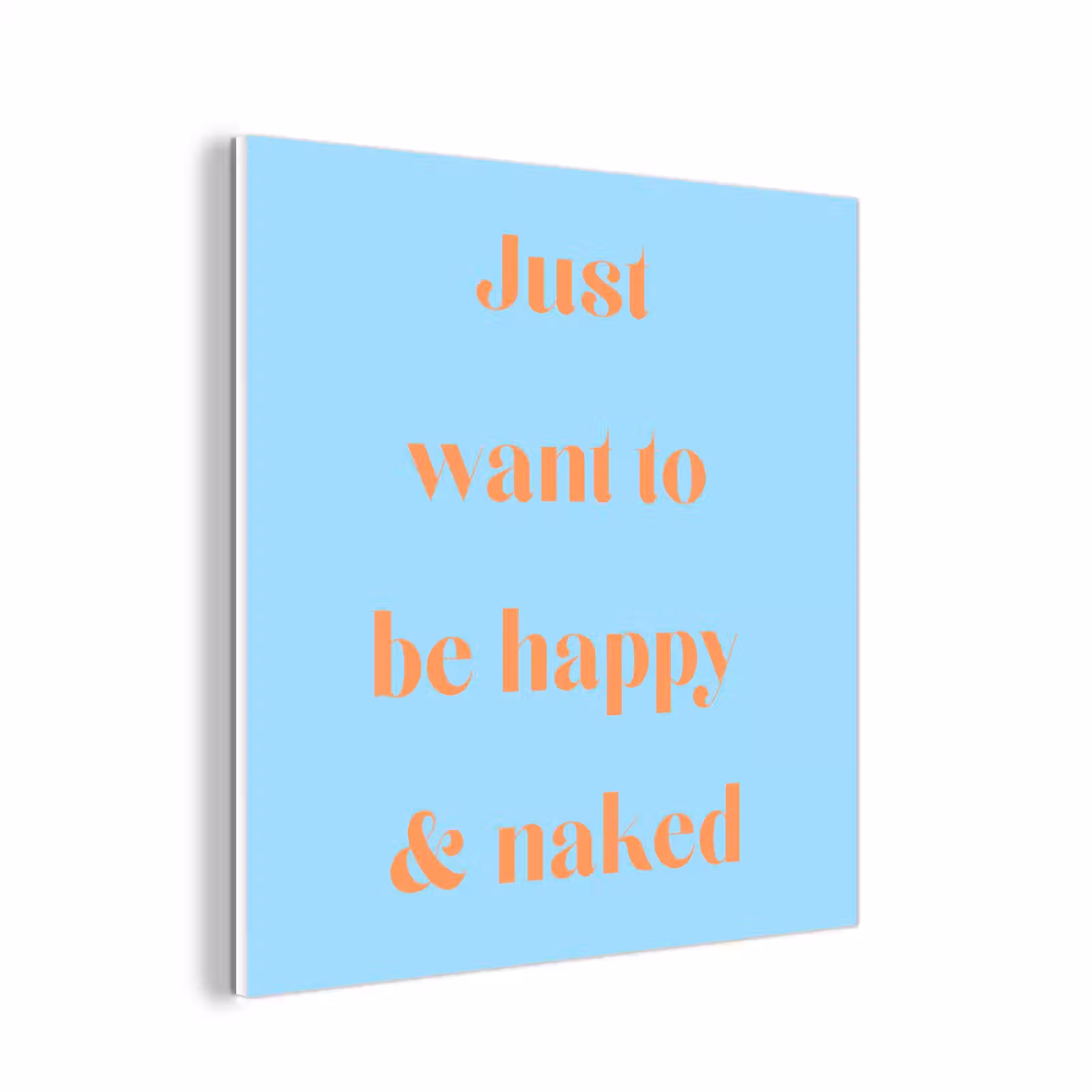 Forex - Blauw - Oranje - Just want to be happy & naked — 1