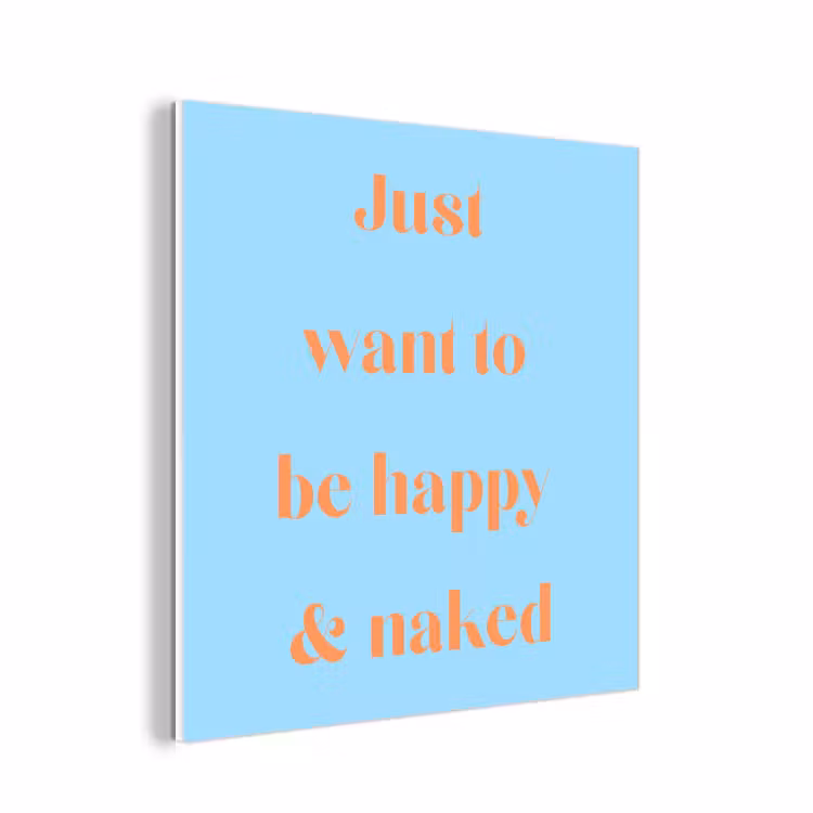 Forex - Blauw - Oranje - Just want to be happy & naked — 1