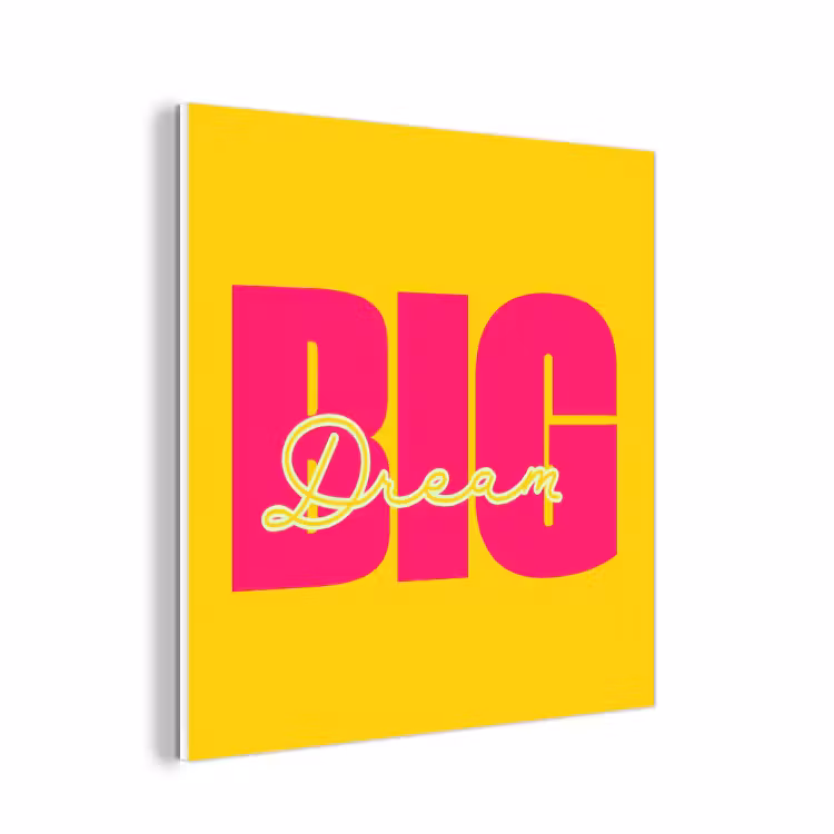 Forex - Dream big - Geel - Roze — 1