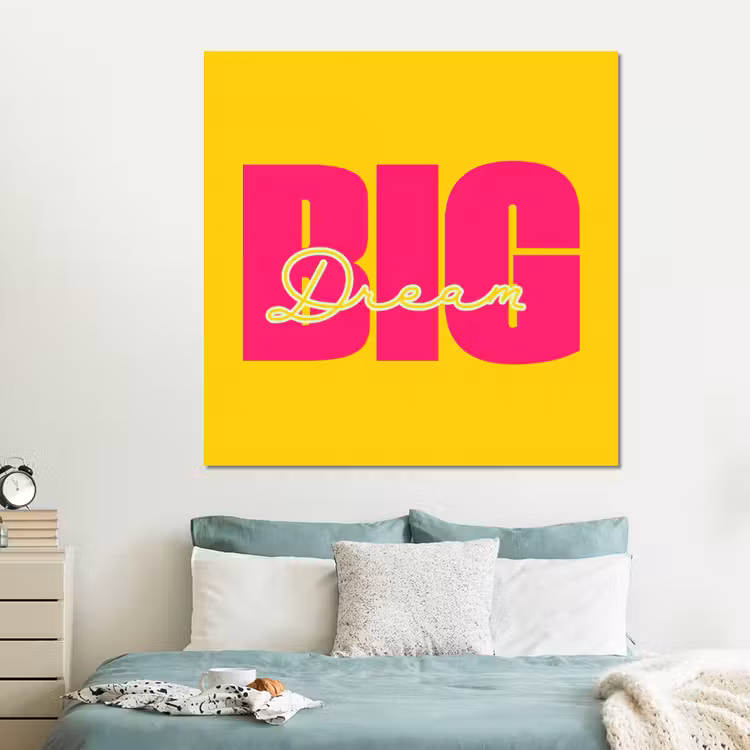 Forex - Dream big - Geel - Roze — 2