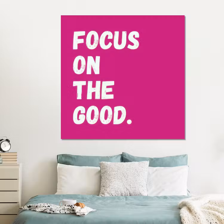 Forex - Focus on the good - Roze - Simple — 2