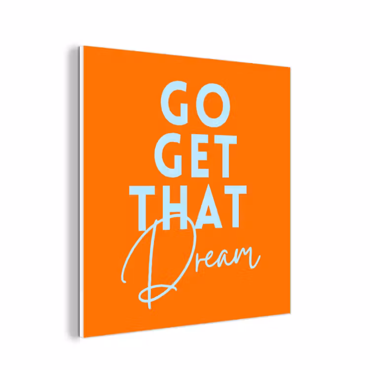Forex - Oranje - Blauw - Go get that dream — 1