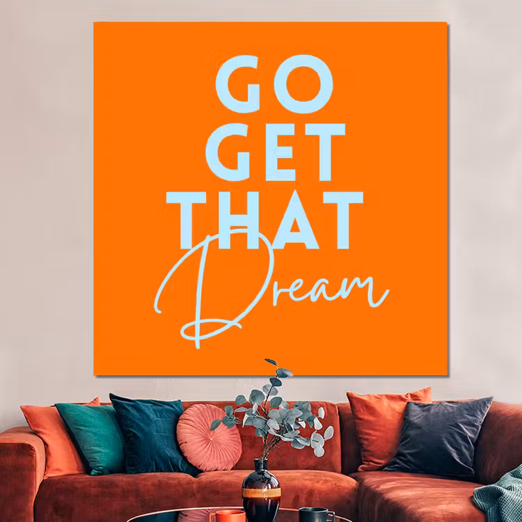 Forex - Oranje - Blauw - Go get that dream — 3