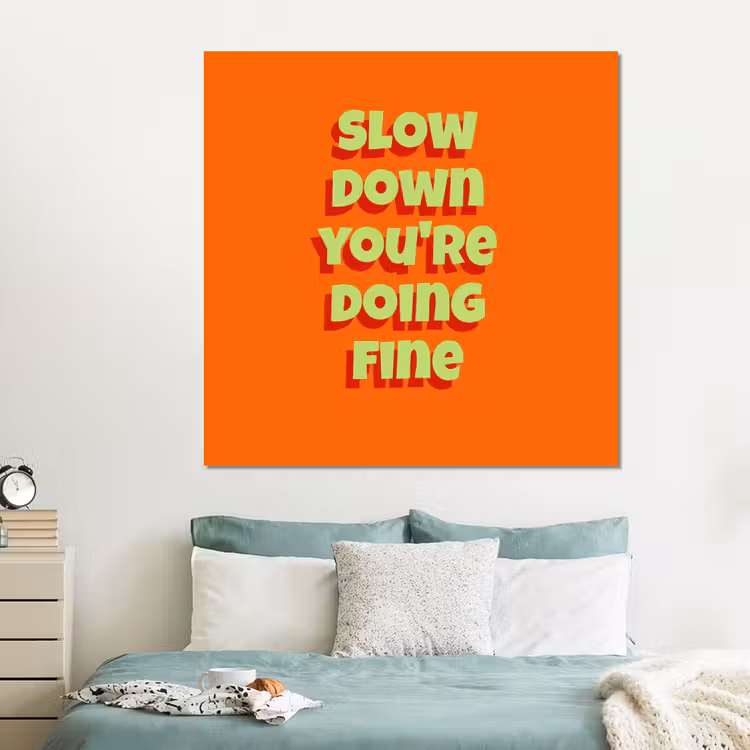 Forex - Slow down you're doing fine - Oranje - Simple — 2