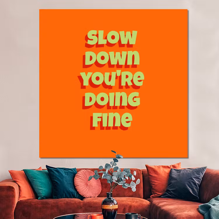 Forex - Slow down you're doing fine - Oranje - Simple — 3