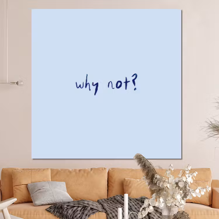 Forex - Why not - Blauw - Donker blauw - Quote — 4