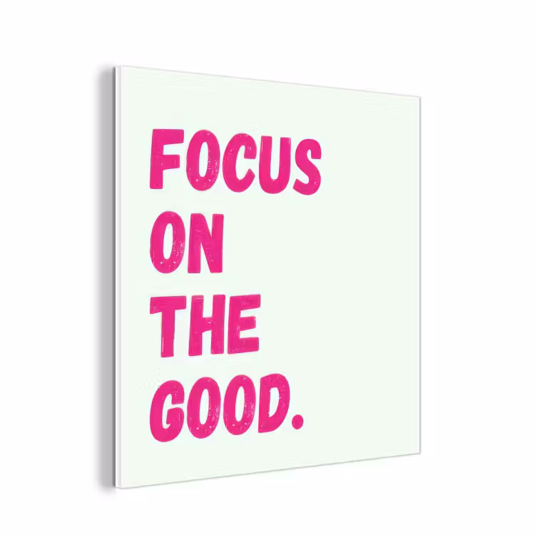 Forex - Focus on the good - Beige - Roze — 1