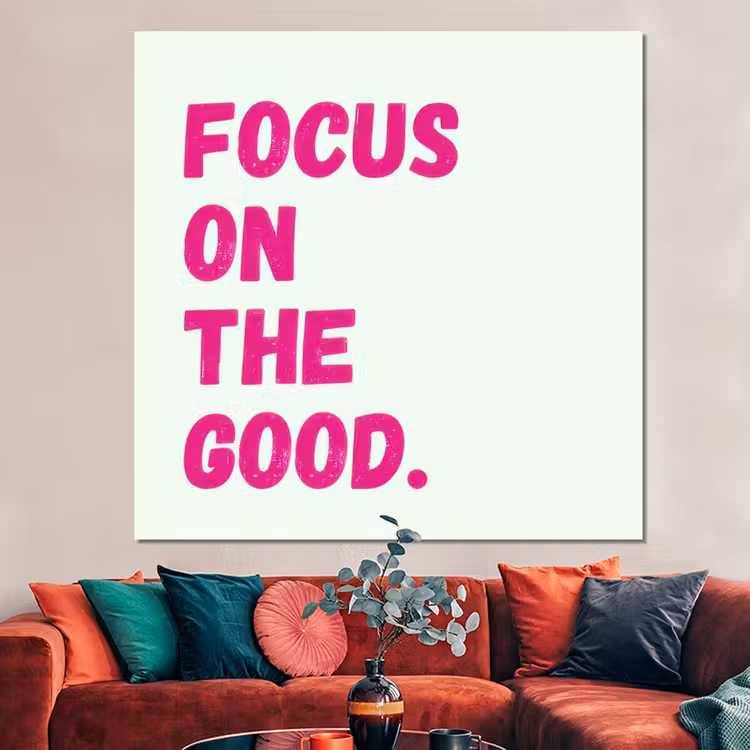 Forex - Focus on the good - Beige - Roze — 3