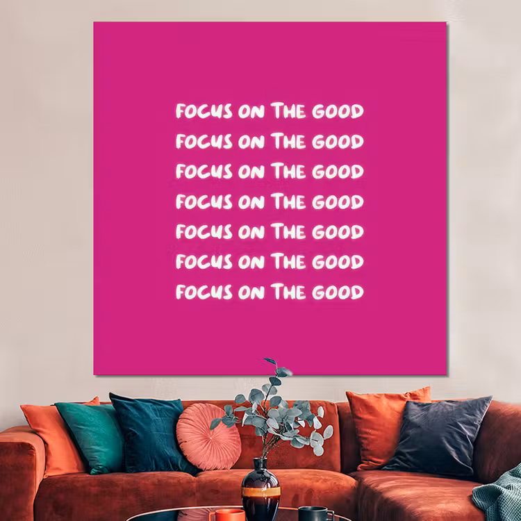 Forex - Focus on the good - Roze - wit — 3