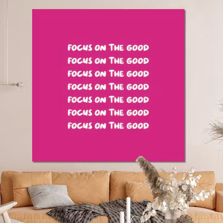 Forex - Focus on the good - Roze - wit — 4